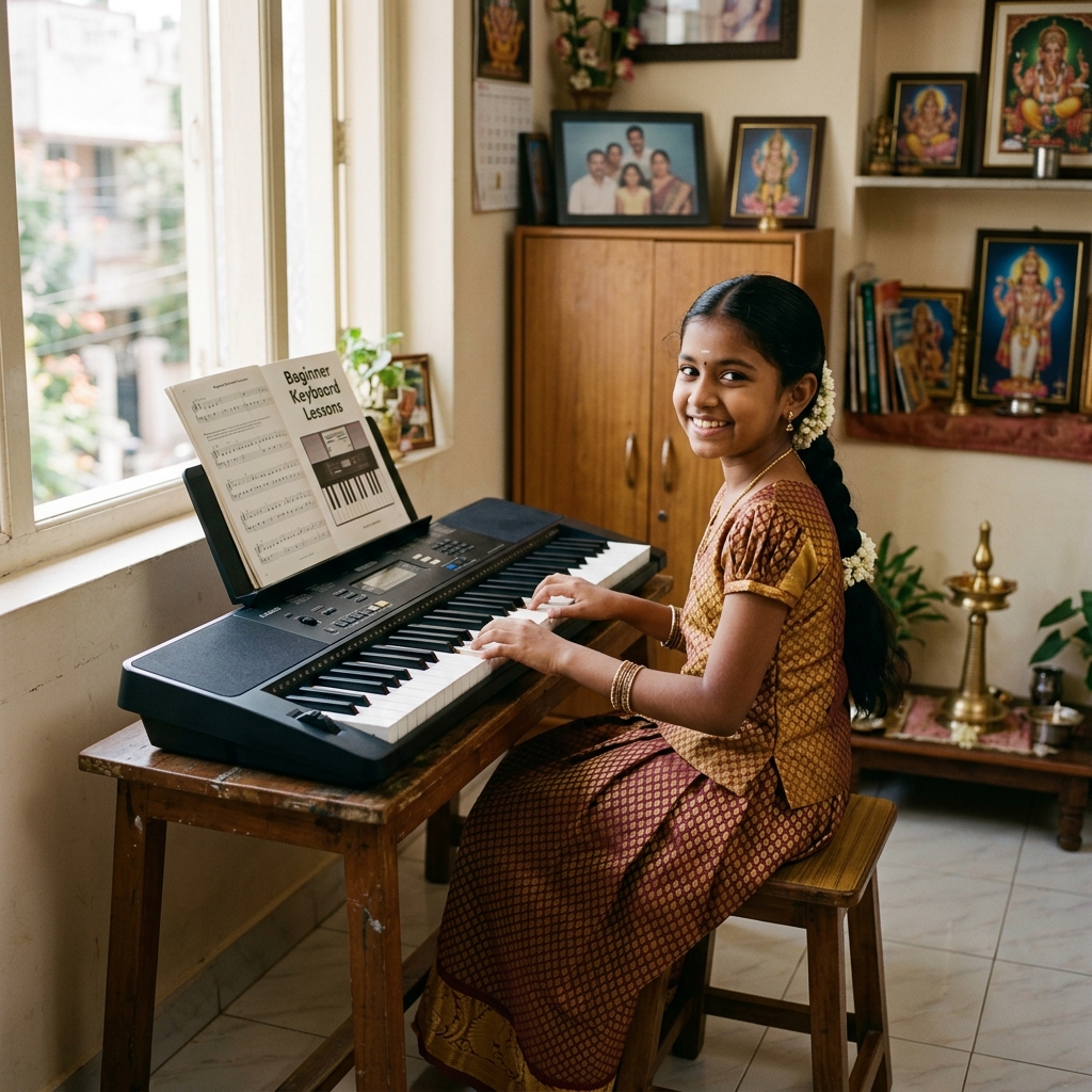 Tamil Keyboard Student