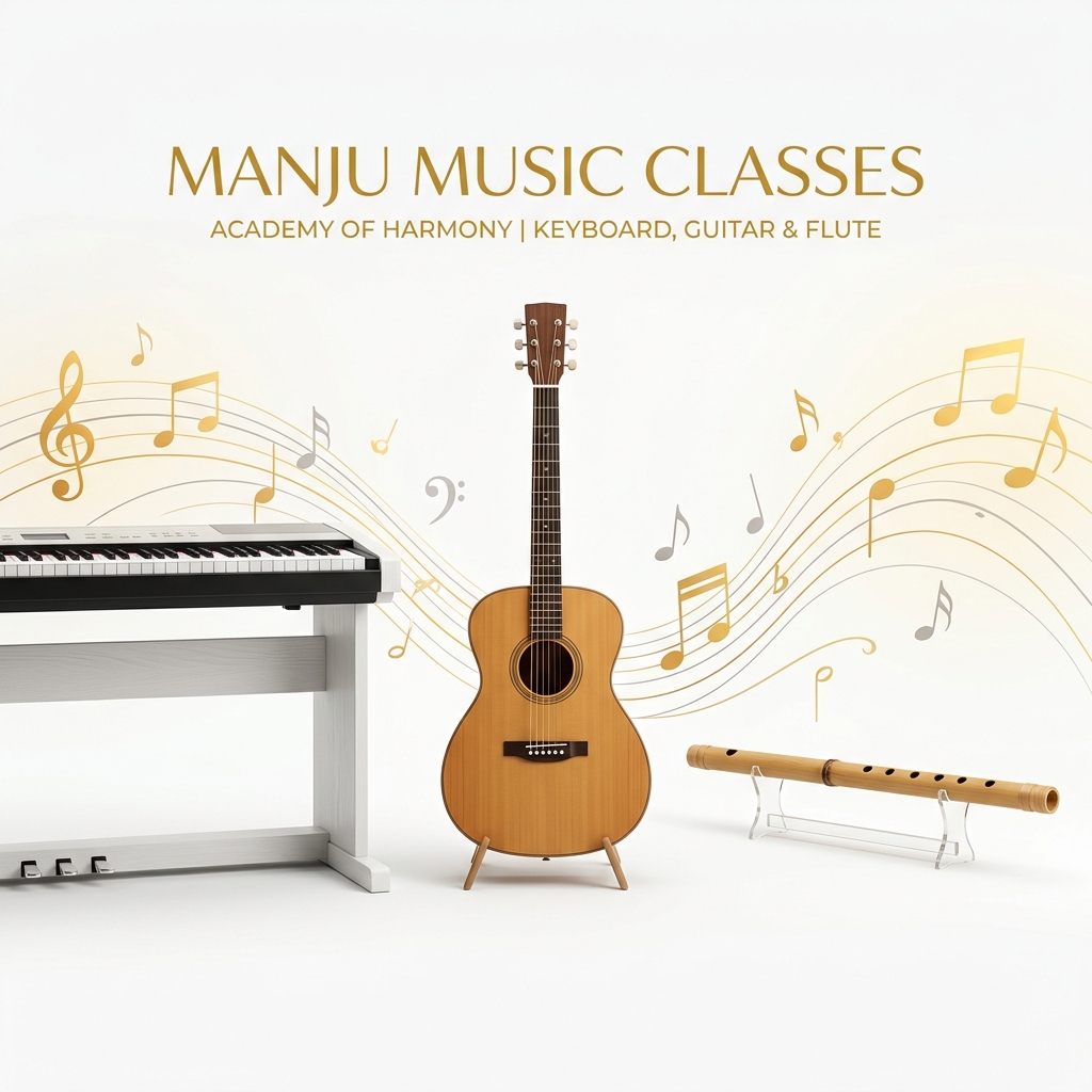 Music Class Environment with Instruments